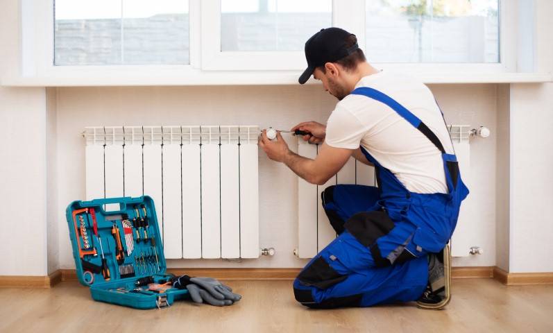 Installation radiateur près de Saint-André lez Lille